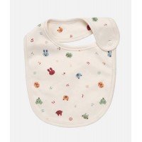 韓國有機棉口水肩--可愛動物